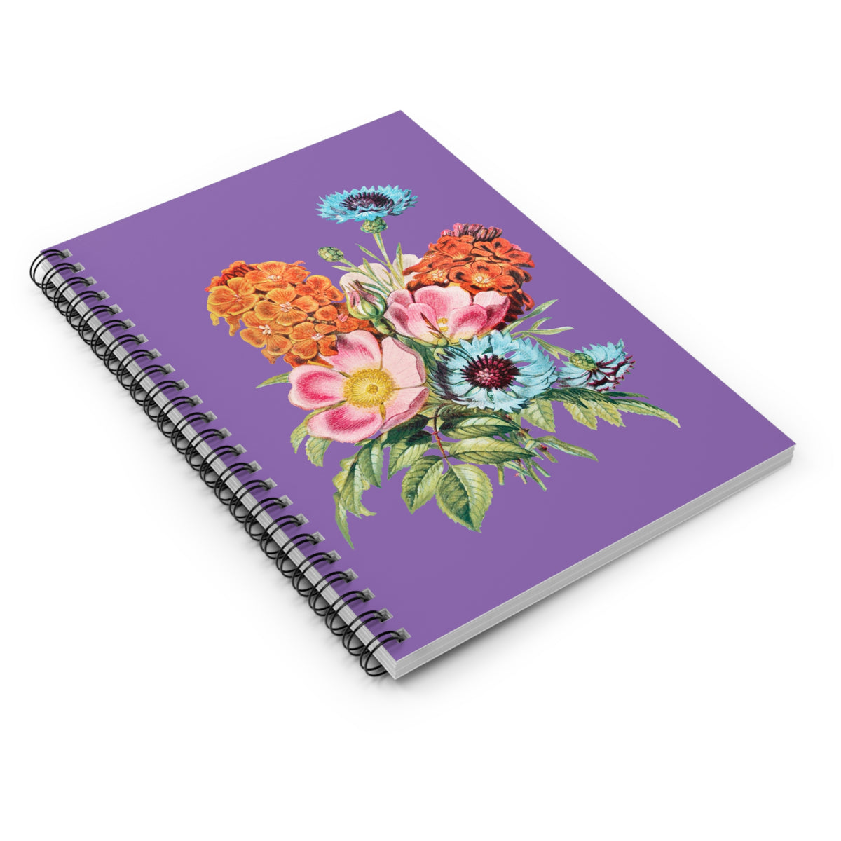 Vintage Botanical Floral Chic Spiral Notebook - Ruled Line - The Stylish Way to Stay Organized - From our Vintage Floral Collection!