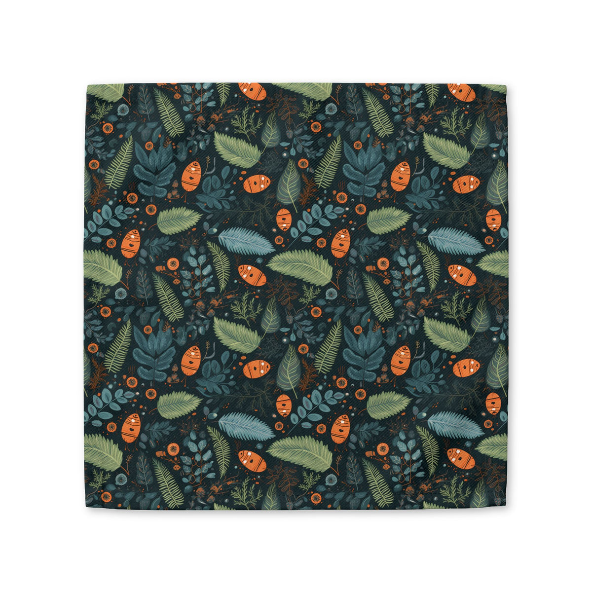 Mysterious Ferns cotton twill napkin