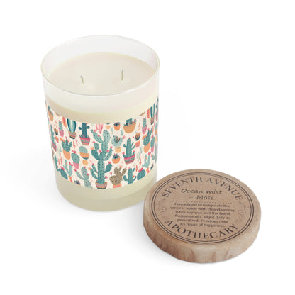 Desert Bloom Boom 100% Soy Wax Scented Candle - 11 oz. Full-Glass, Phthalate-Free & Lead-Free - Three Fragrance Options