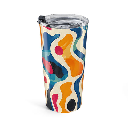 Oceanic Color Splash Insulated Tumbler - 20 oz. Stainless Steel, Glossy Finish