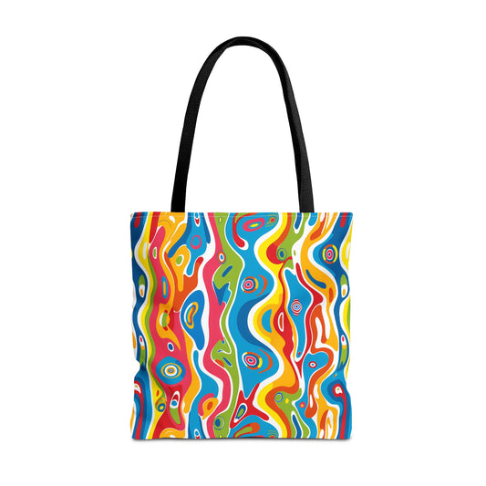 Melting Mirage Tote Bag - Flow Through Life in Artistic Style! Available in 3 sizes.