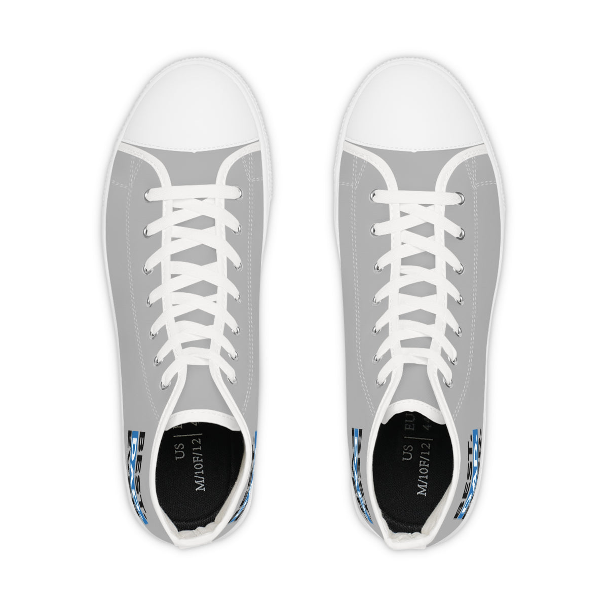 Best Dad Ever! Men's High Top Sneakers - The Ultimate Tribute! Celebrate Dad in Every Step!