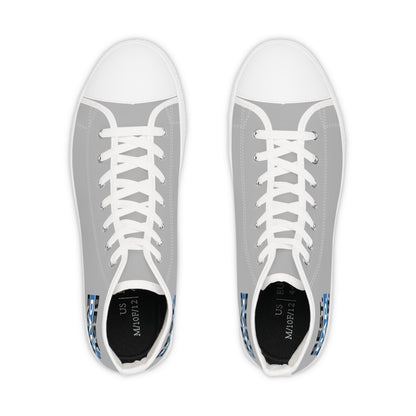 Best Dad Ever! Men's High Top Sneakers - The Ultimate Tribute! Celebrate Dad in Every Step!