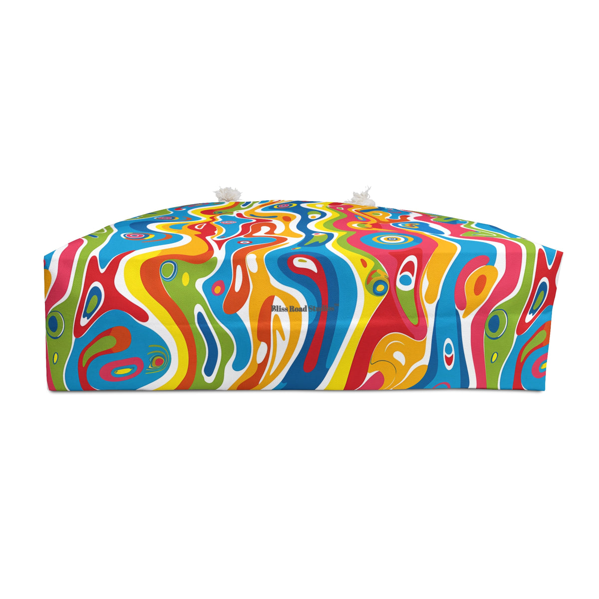 Melting Mirage Weekender Bag - Flow with the Colors - Where Surreal Art Meets Your Next Adventure!