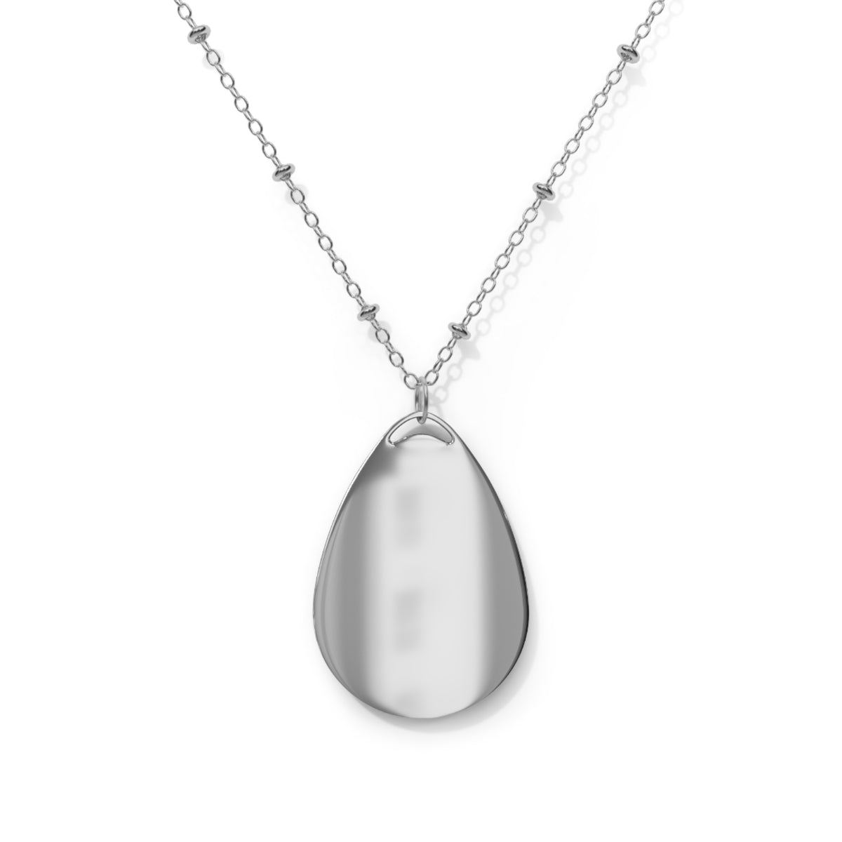 April Birth Month Flower - Daisies Oval Pendant Necklace - Blossom with Purity and New Beginnings with April’s Daisy Charm!