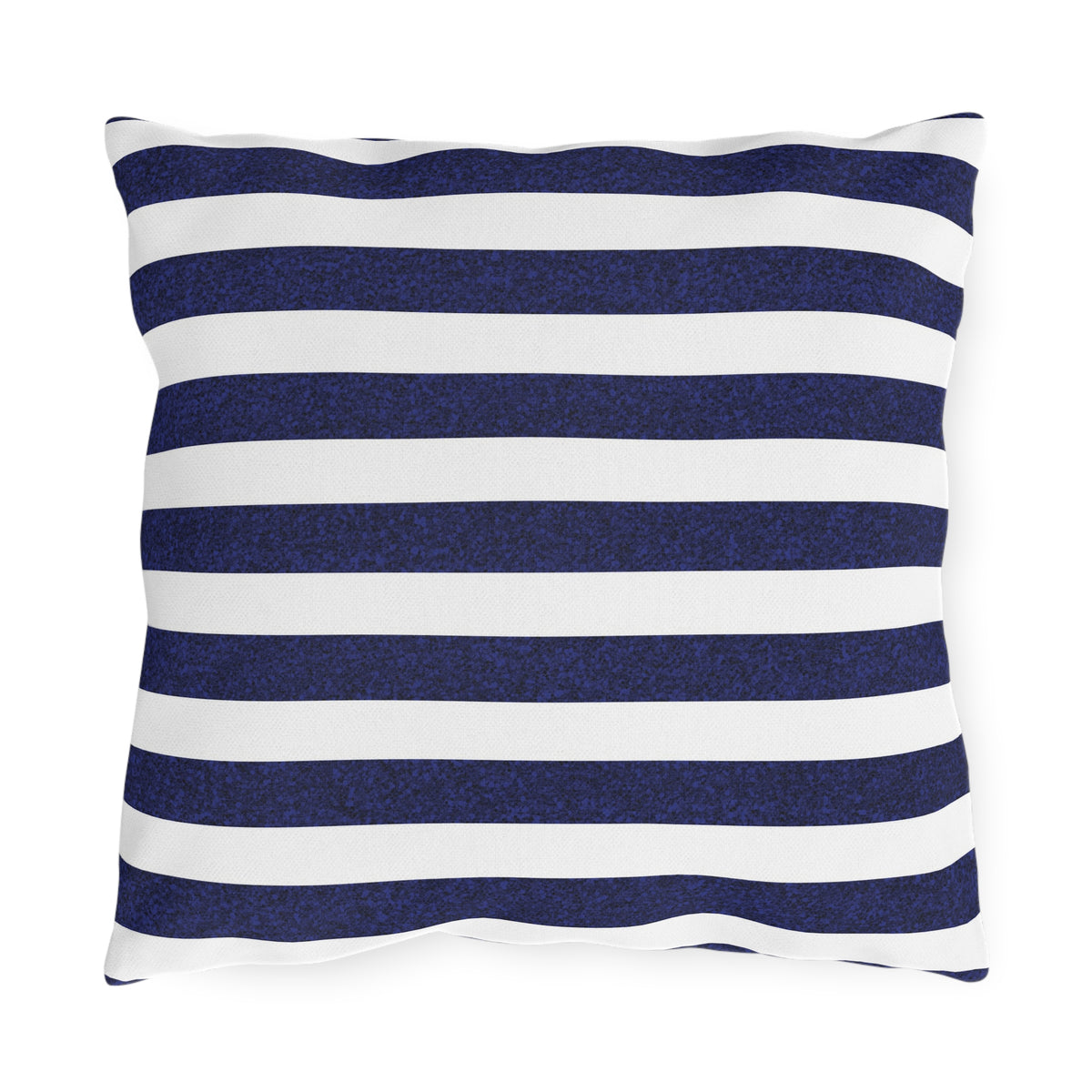 Classic Stripes Celebration Square Outdoor Pillow - Spun Polyester - Double-Sided Print - Concealed Zipper - Available in 3 sizes.