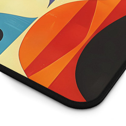 Linear Color Mesa Desk Mat (Desk Pad) - Make a Bold Statement with Every Task! Available in 3 sizes.