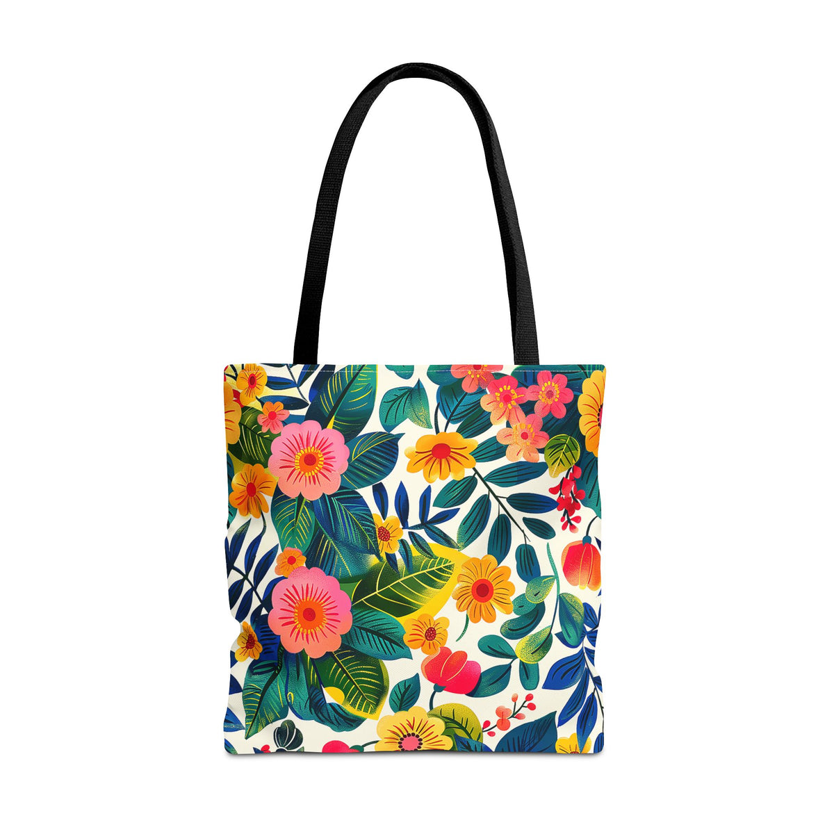 Blossom Bliss Tote Bag - Blossom with Joy on Every Adventure! Available in 3 sizes.