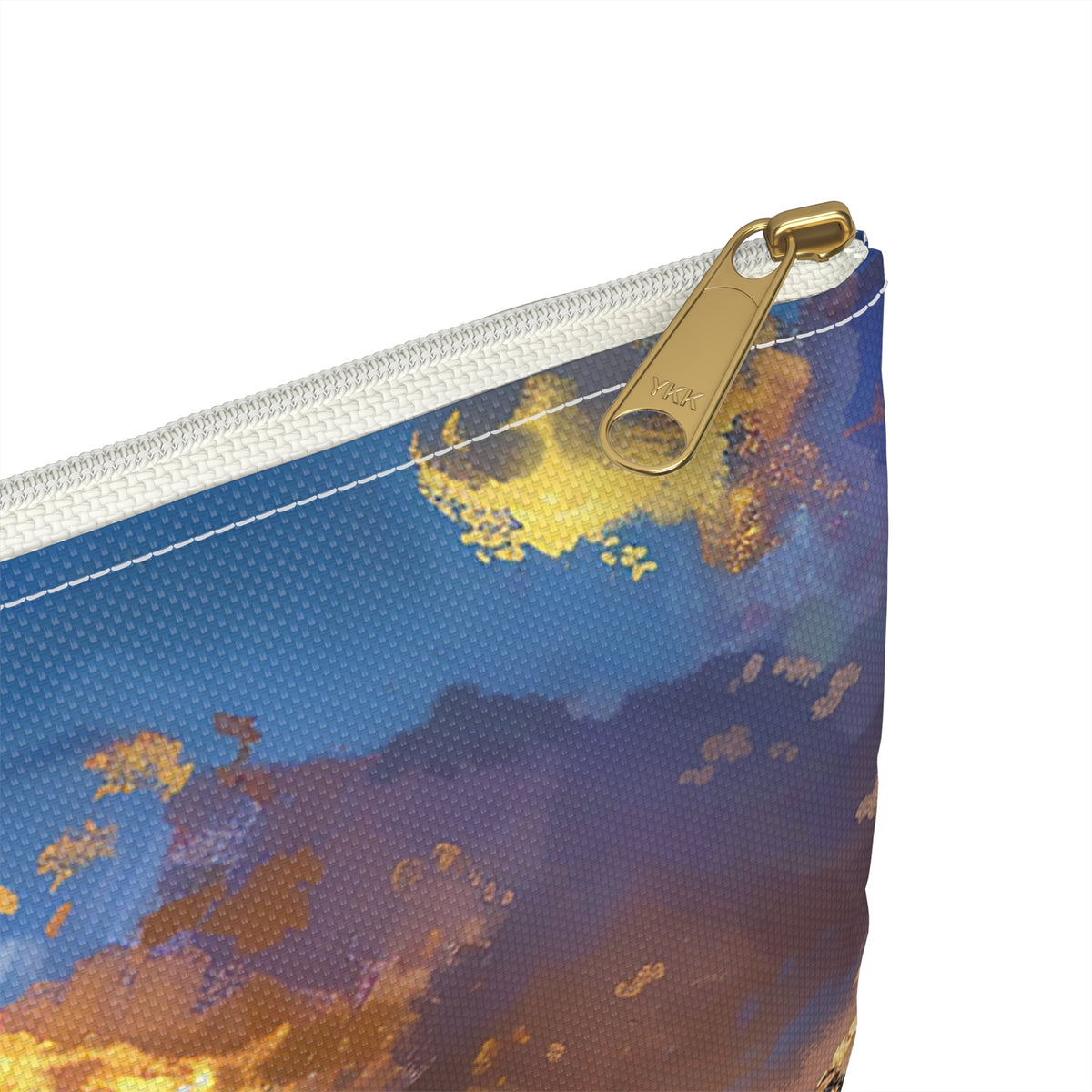 Golden Sunset Ride Accessory Pouch - Ride into the Sunset with Style and Adventure! Available in 2 sizes.