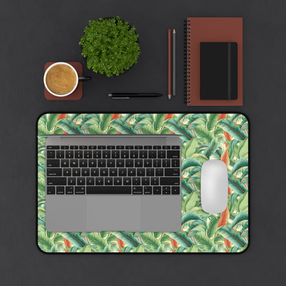 Tropical Old Miami Desk Mat (Desk Pad) - Bring the Tropics to Your Desktop! Available in 3 sizes.