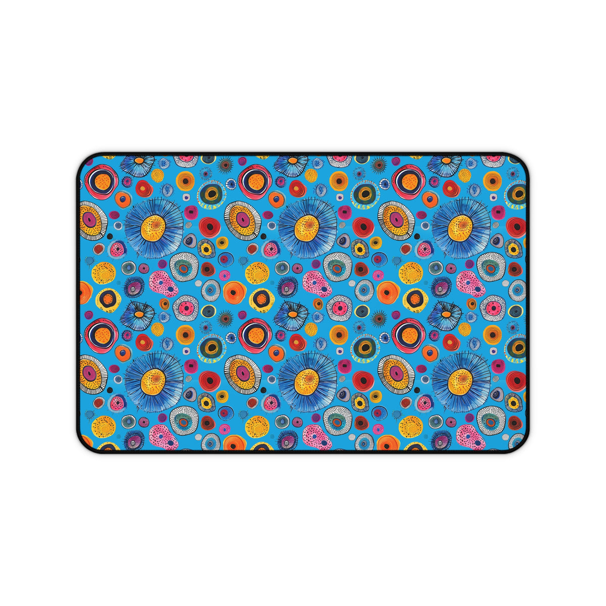 Primordial Sea Life Desk Mat (Desk Pad) - Dive Deep into Creativity! Available in 3 sizes.