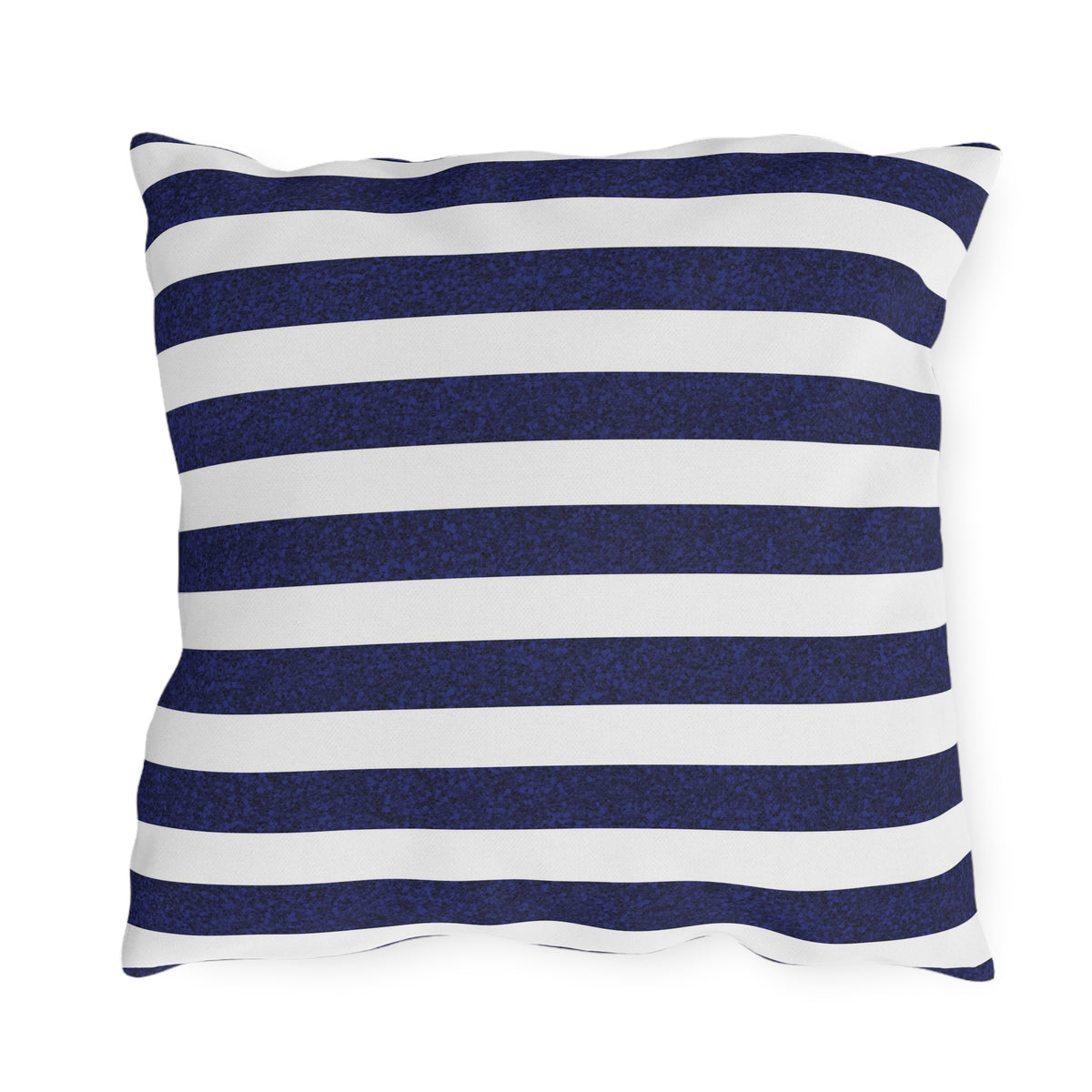 Classic Stripes Celebration Square Outdoor Pillow - Spun Polyester - Double-Sided Print - Concealed Zipper - Available in 3 sizes.