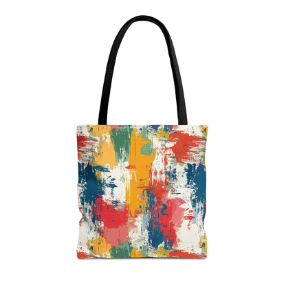 Paint Splash Palette Tote Bag - Make Every Day a Canvas of Color! Available in 3 sizes.