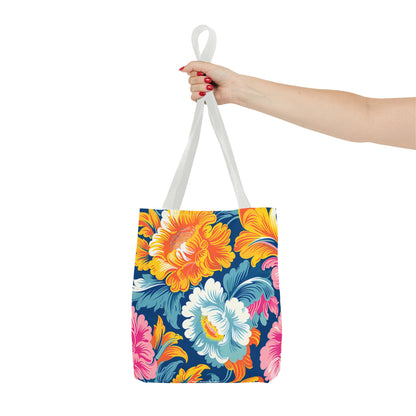 Chintz Charm Tote Bag - Carry Timeless Elegance with You! Available in 3 sizes.