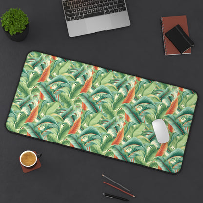 Tropical Old Miami Desk Mat (Desk Pad) - Bring the Tropics to Your Desktop! Available in 3 sizes.