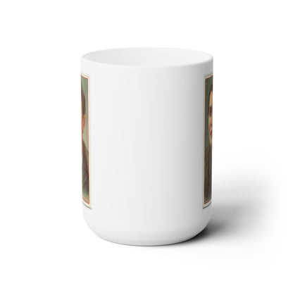 Inventor Series: Thomas Edison Ceramic Mug - 15 oz - 1% Inspiration, 99% Caffeination!