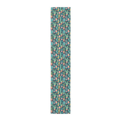 Cactus Cacophany Table Runner - Bring a Dance of Desert Delight to Your Table! Available in 2 sizes.
