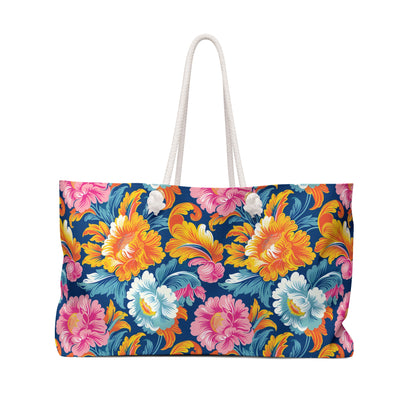 Chintz Charm Weekender Bag - Travel with a Touch of English Chintz Beauty!