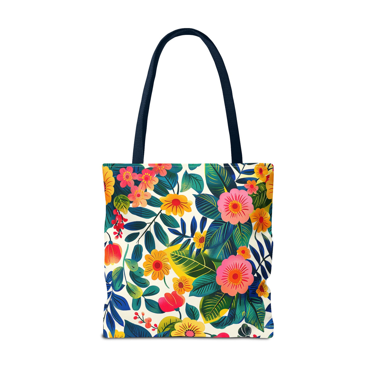 Blossom Bliss Tote Bag - Blossom with Joy on Every Adventure! Available in 3 sizes.