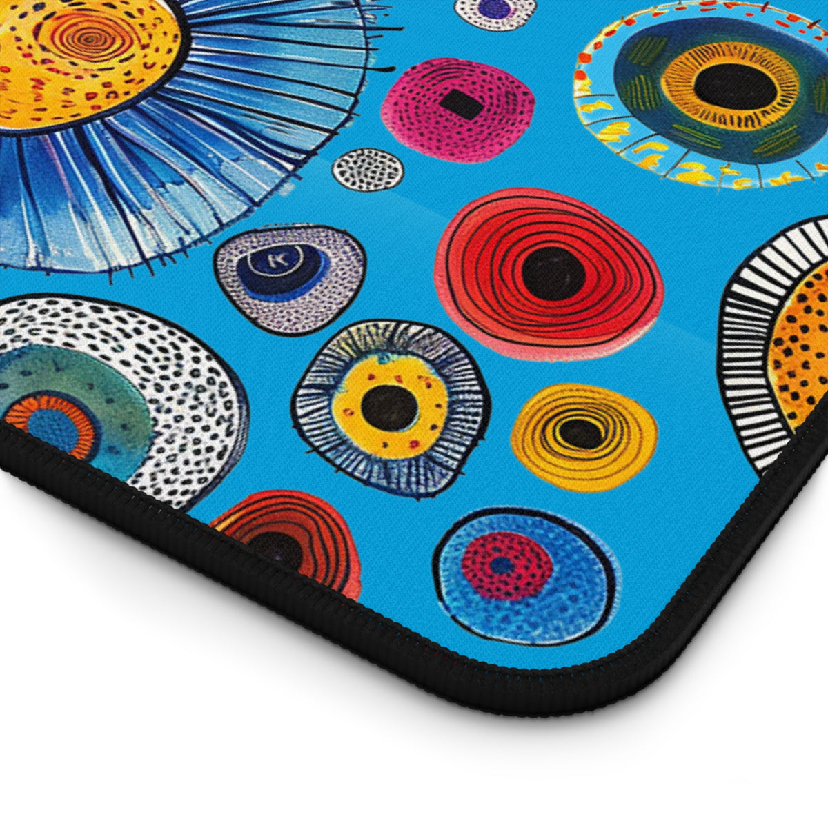 Primordial Sea Life Desk Mat (Desk Pad) - Dive Deep into Creativity! Available in 3 sizes.