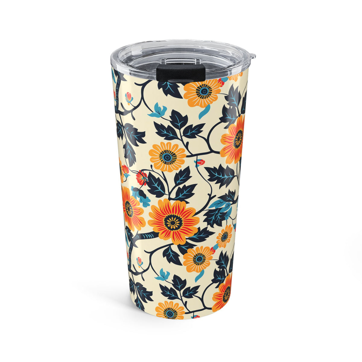 Golden Vine Tapestry Insulated Tumbler - 20 oz. Stainless Steel, Glossy Finish
