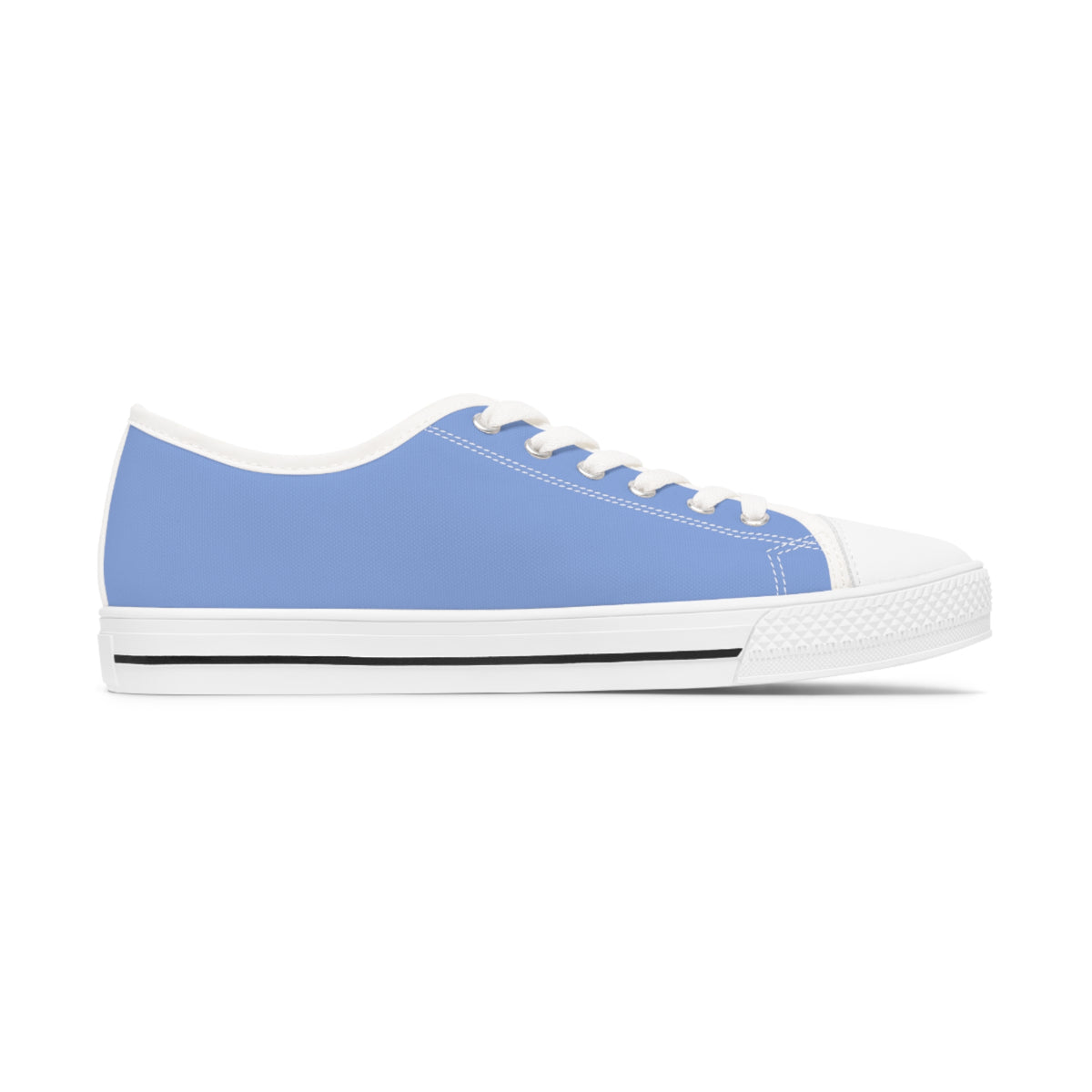 Purple Daze Ladies' Two-Tone Low Top Sneakers - Step Into Whimsy – Where Cool Blues Meet Soft Purples!