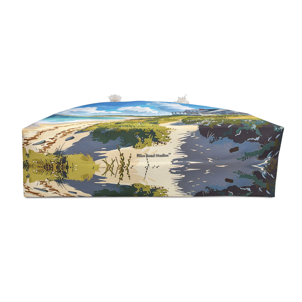 Nantucket Beach House Weekender Bag - Carry the Charm of Nantucket - Your Seaside Escape Awaits!