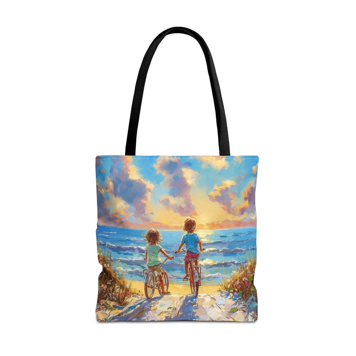 Sunrise to Sunset Memories Tote Bag - Carry Life's Beautiful Journey--Everywhere You Go! Available in 3 sizes.