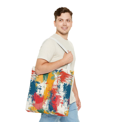 Paint Splash Palette Tote Bag - Make Every Day a Canvas of Color! Available in 3 sizes.