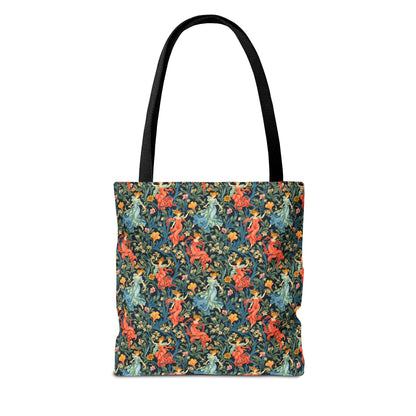 Dance of the Goddesses Tote Bag - Grace, Beauty, and a Touch of Magic in Every Step! Available in 3 sizes.