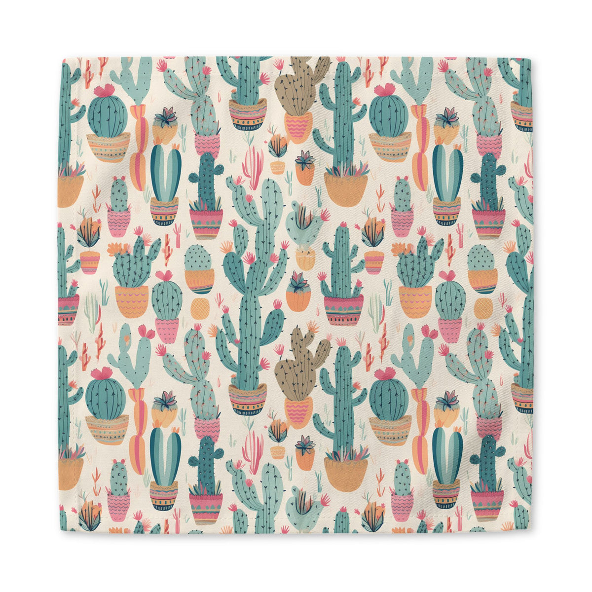 Desert Bloom Boom cotton twill napkin
