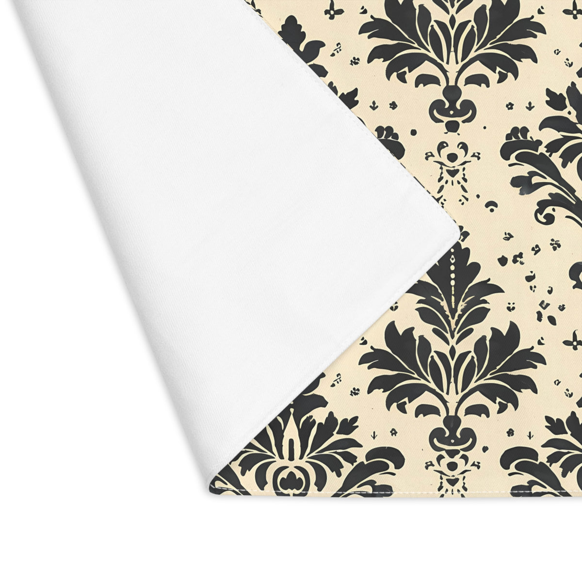 Classic Regency Placemat - Timeless Damask Elegance for Every Setting! Cotton Twill - 18" x 14"