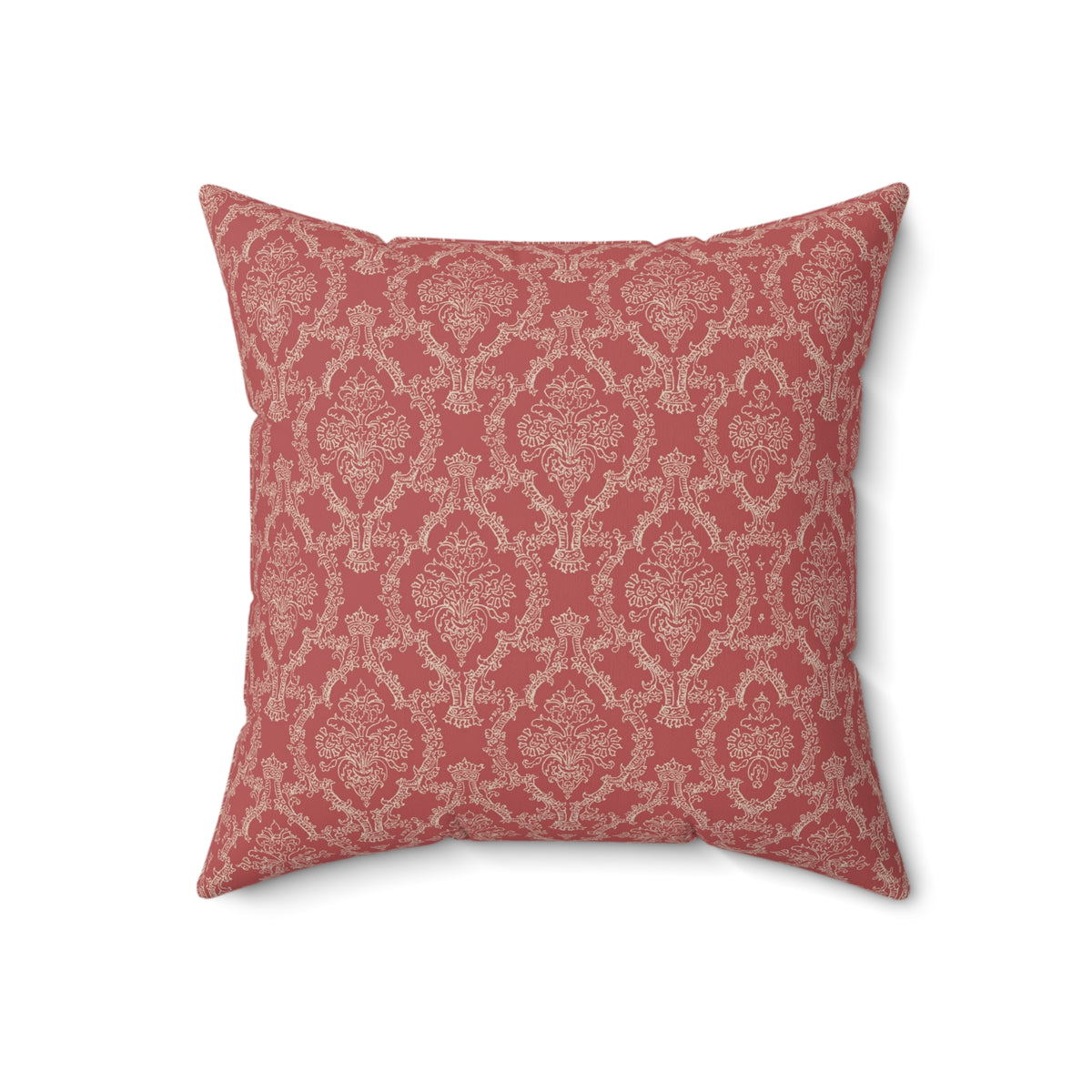 Rose Reverie Square Throw Pillow - Spun Polyester - Double-Sided Print - Concealed Zipper - Available in 4 sizes.