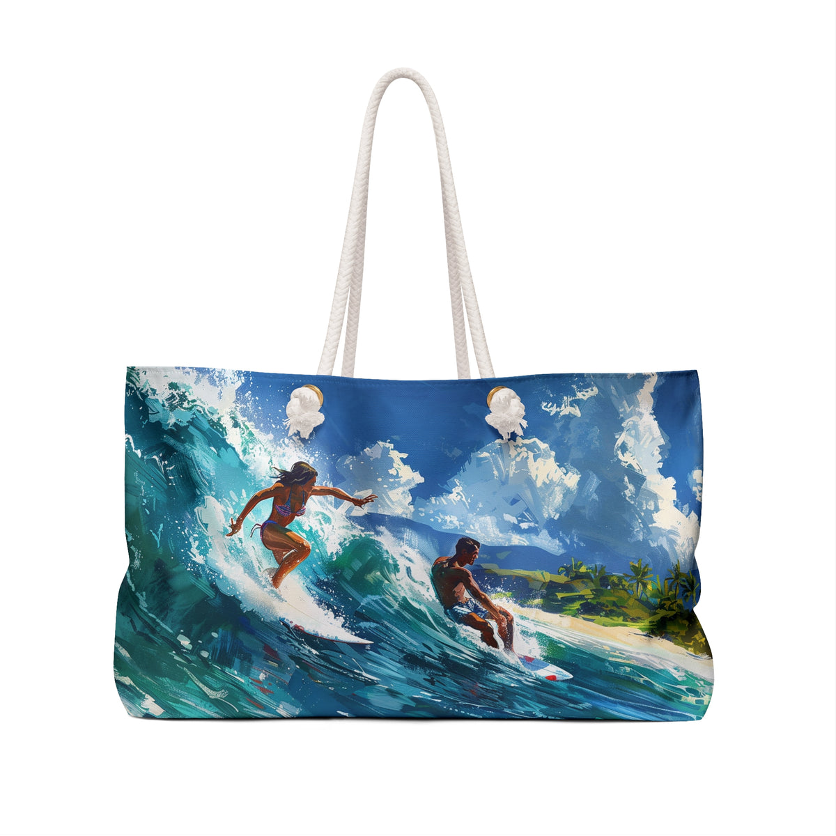 Wave Rider Weekender Bag - Catch the Wave in Style with the Ultimate Surf Adventure Bag!