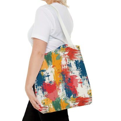 Paint Splash Palette Tote Bag - Make Every Day a Canvas of Color! Available in 3 sizes.
