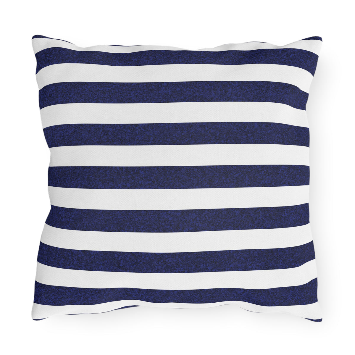 Classic Stripes Celebration Square Outdoor Pillow - Spun Polyester - Double-Sided Print - Concealed Zipper - Available in 3 sizes.