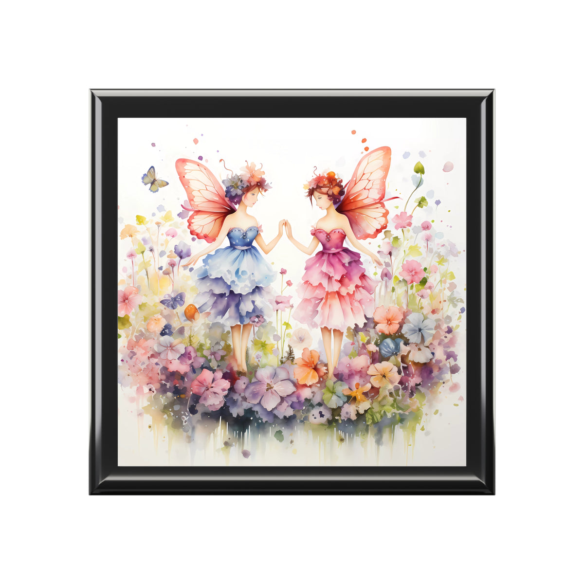 Enchanted Fairy Meadow Jewelry Box - Enchanting Design - Perfect Gift for Girls!