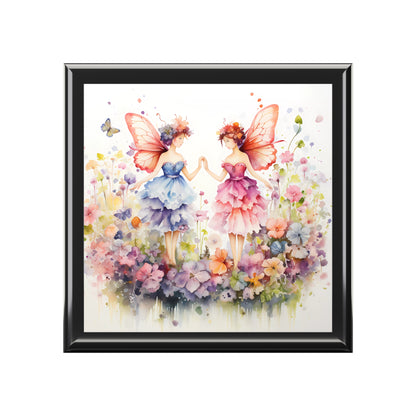 Enchanted Fairy Meadow Jewelry Box - Enchanting Design - Perfect Gift for Girls!