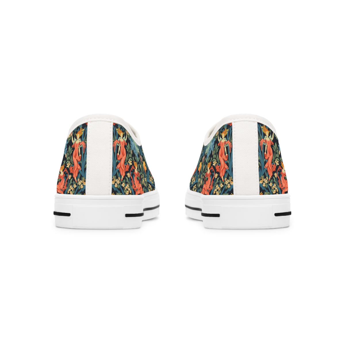 Dance of the Goddesses Ladies' Low Top Sneakers - Let Your Inner Goddess Shine With Every Step!
