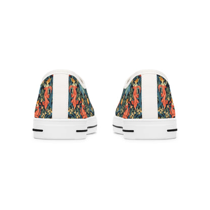 Dance of the Goddesses Ladies' Low Top Sneakers - Let Your Inner Goddess Shine With Every Step!