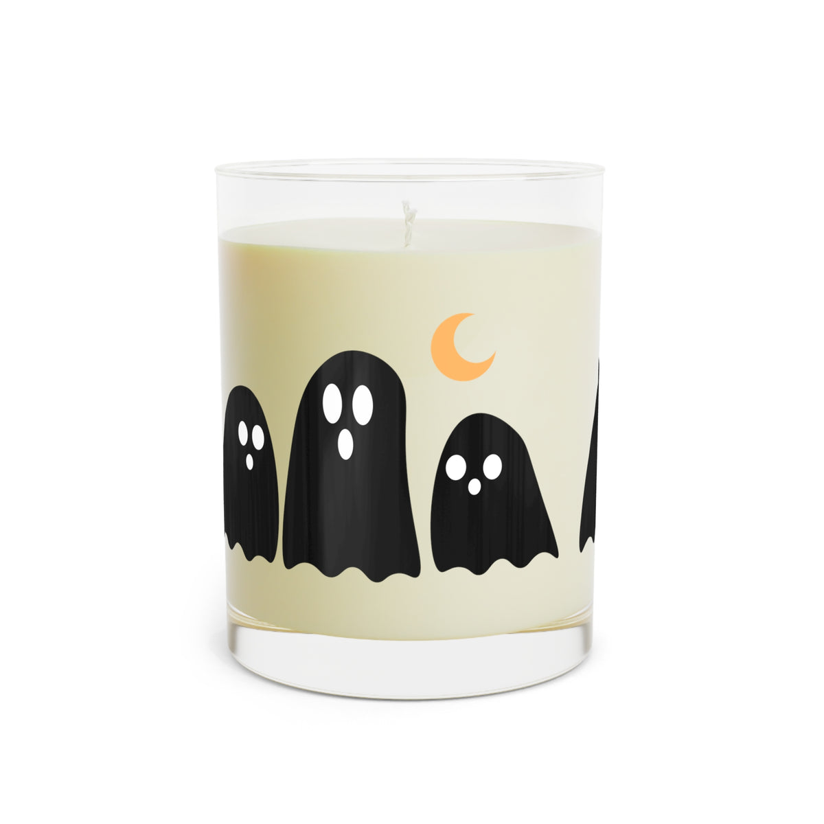 Spooky Specter Glow 100% Soy Wax Scented Candle - 11 oz. Full-Glass, Phthalate-Free & Lead-Free - Three Fragrance Options