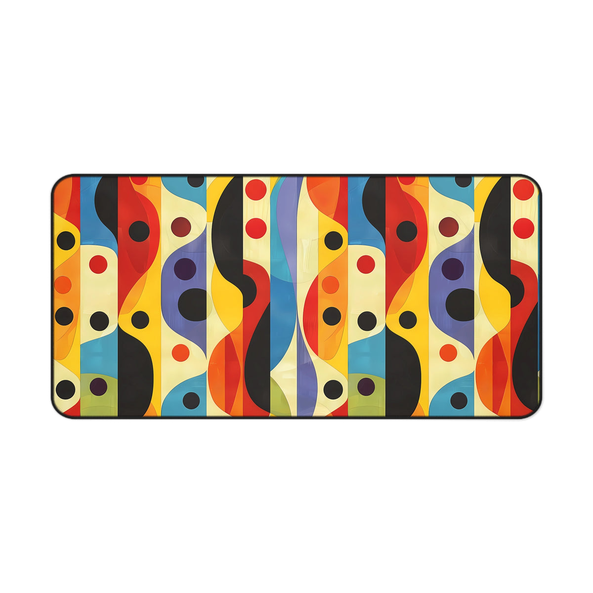 Linear Color Mesa Desk Mat (Desk Pad) - Make a Bold Statement with Every Task! Available in 3 sizes.