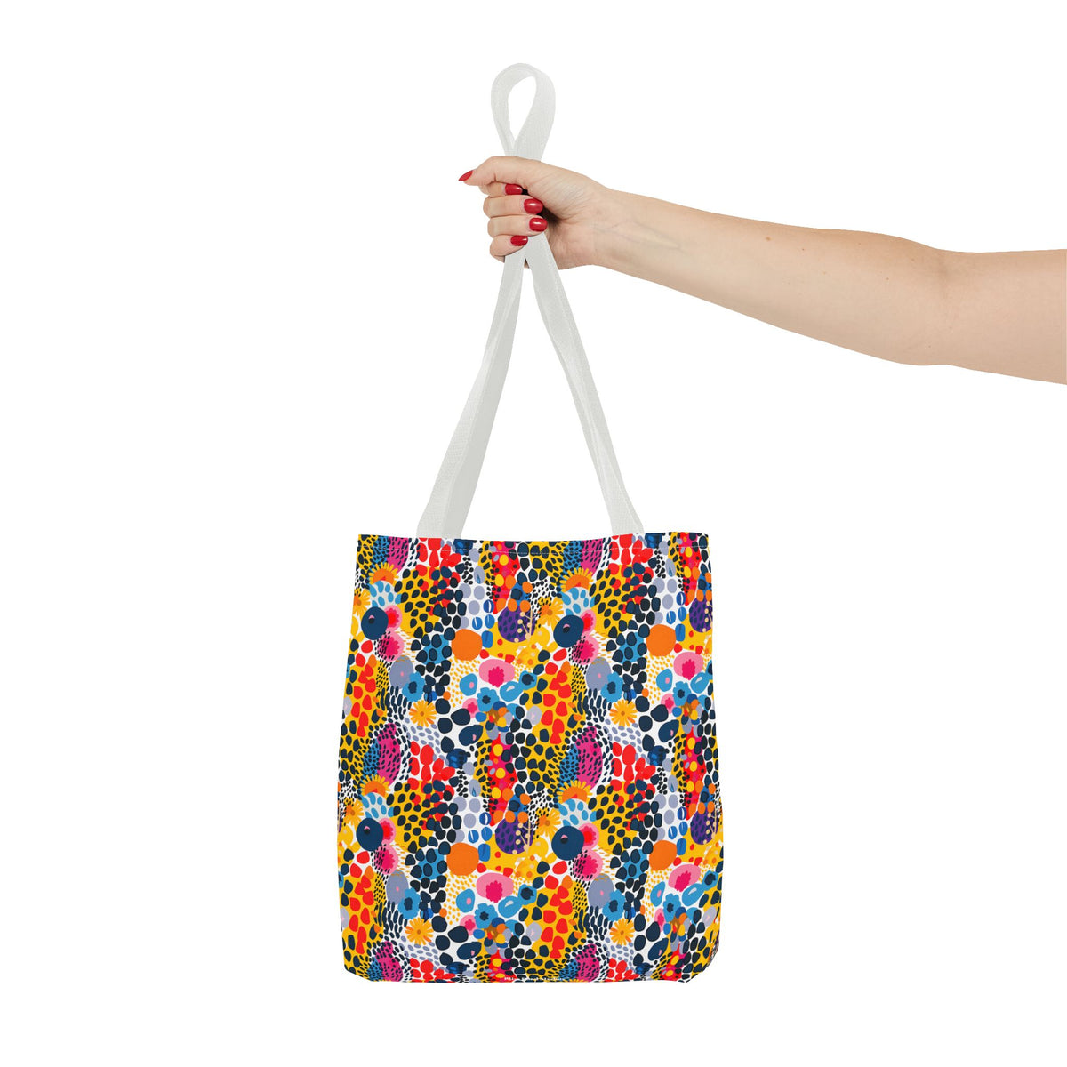 ColorSplash Pop Tote Bag - Pop into Style with a Splash of Color! Available in 3 sizes.