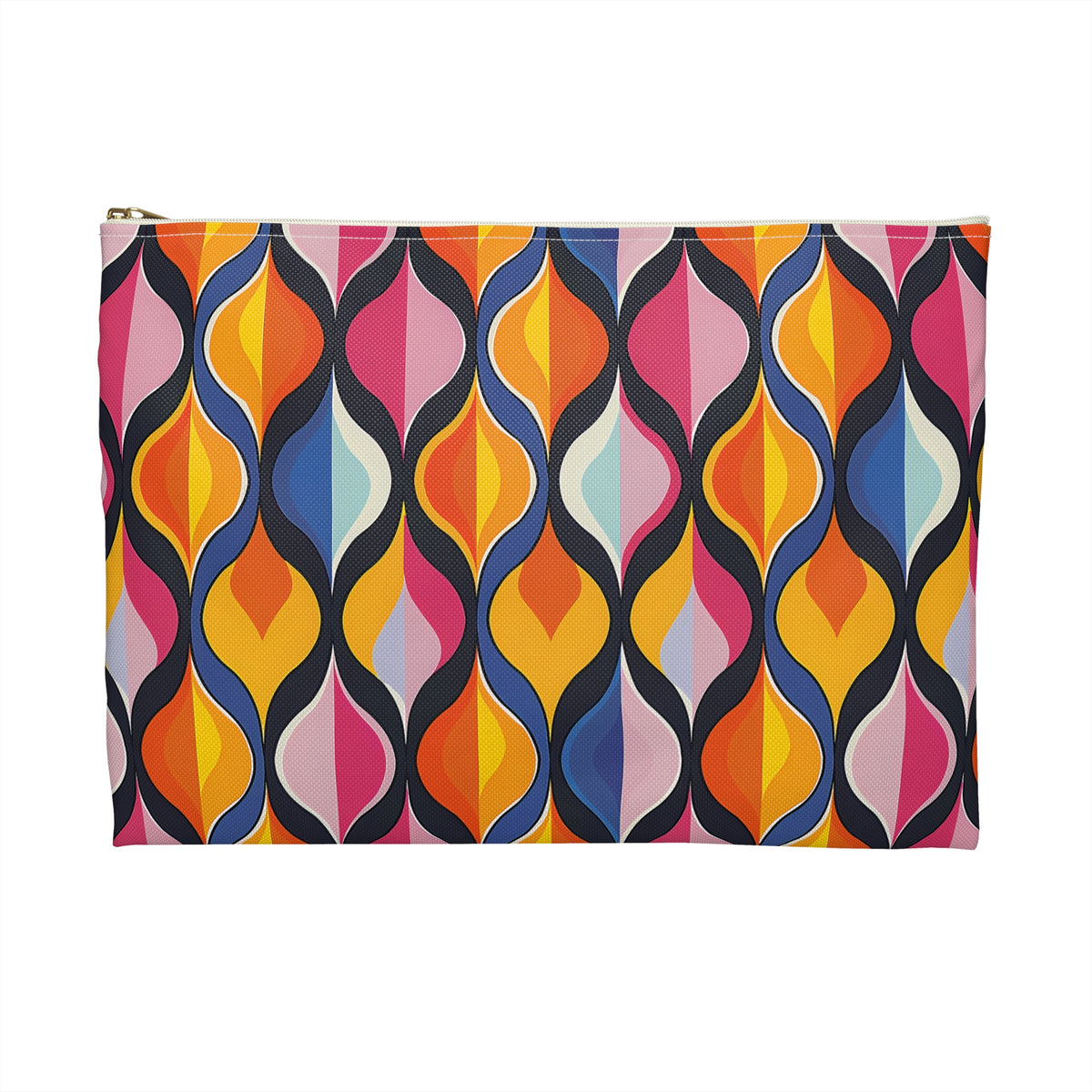 Lattice Dreams Accessory Pouch - Elevate Your Style with a Touch of Lattice Luxury! Available in 2 sizes.