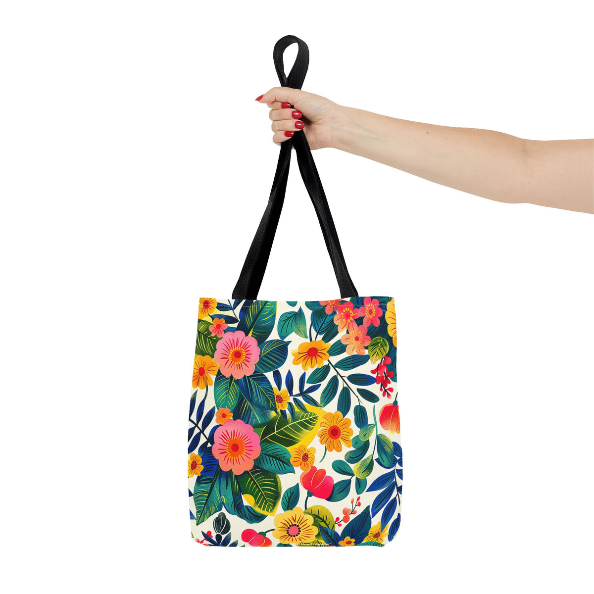 Blossom Bliss Tote Bag - Blossom with Joy on Every Adventure! Available in 3 sizes.