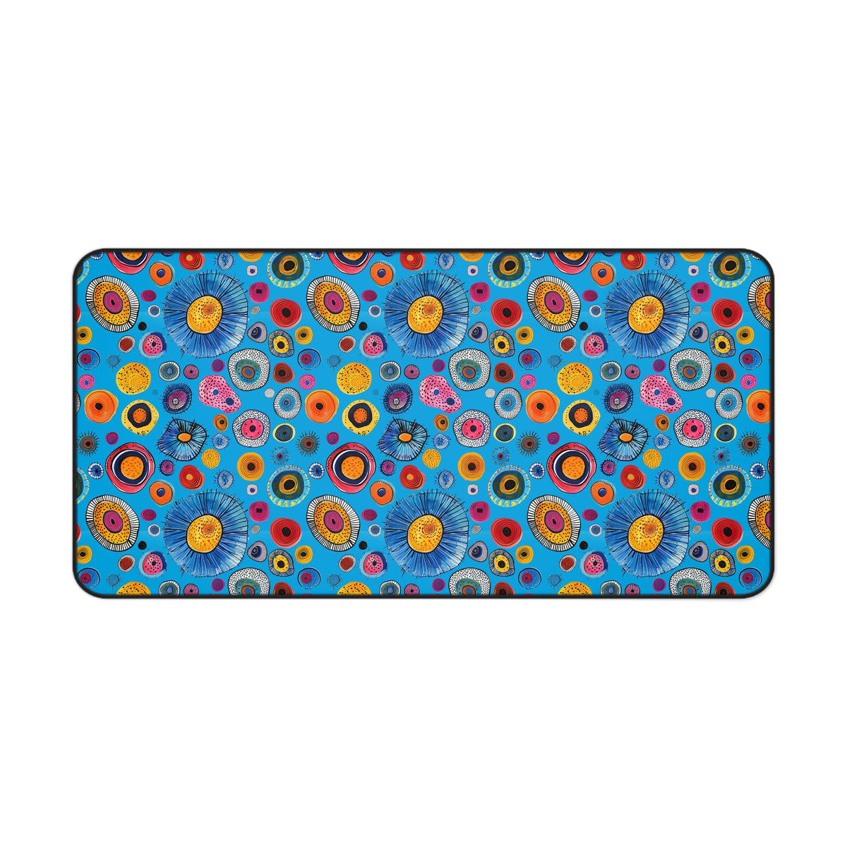 Primordial Sea Life Desk Mat (Desk Pad) - Dive Deep into Creativity! Available in 3 sizes.