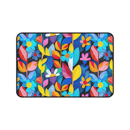 Rhapsody in Bloom Desk Mat (Desk Pad) - Add a Touch of Bloom and Comfort to Your Workspace! Available in 3 sizes.