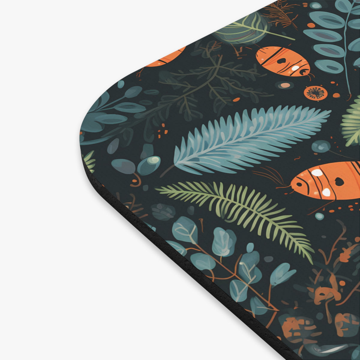 Mysterious Ferns Mouse Pad - Elegance Meets Whimsy with Every Click!