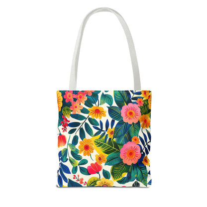 Blossom Bliss Tote Bag - Blossom with Joy on Every Adventure! Available in 3 sizes.