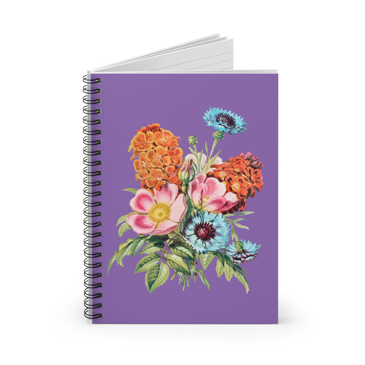 Vintage Botanical Floral Chic Spiral Notebook - Ruled Line - The Stylish Way to Stay Organized - From our Vintage Floral Collection!